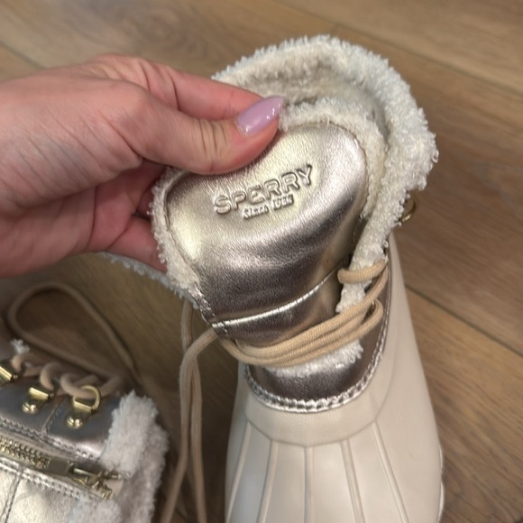 SPERRY TOP-SIDER - WOMENS SALTWATER ALPINE LEATHER BOOTS - Picture 4 of 9